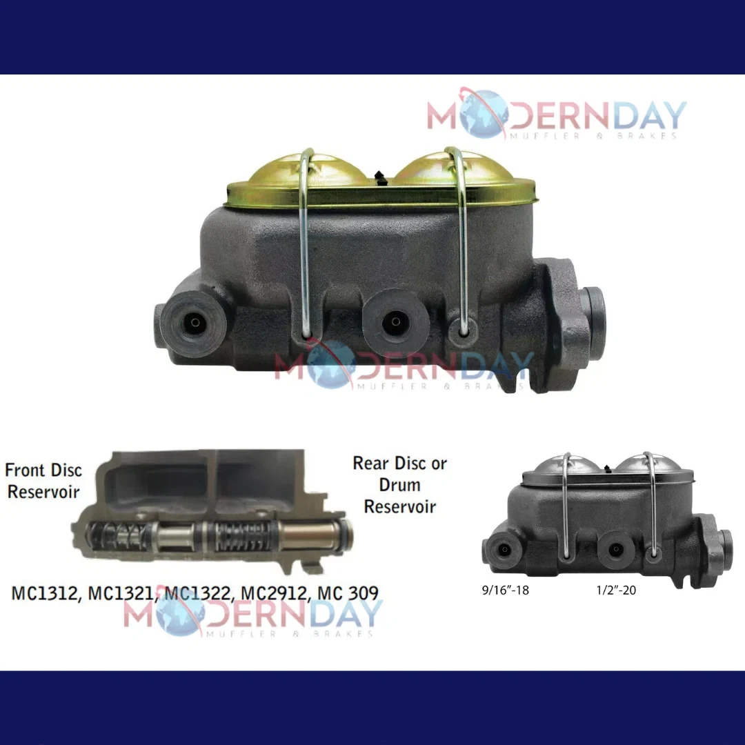 Fits GM Universal Style Cast Iron Master Cylinder MC1921H